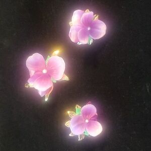 Vintage earring and pendant set